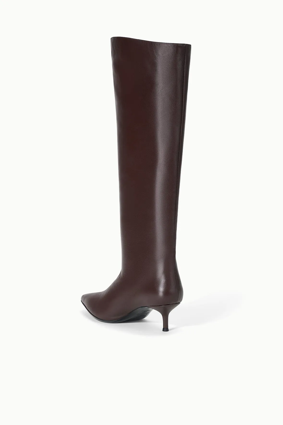 SEBASTIAN KITTEN HEEL BOOT | ESPRESSO sold by STAUD product image thumbnail 5