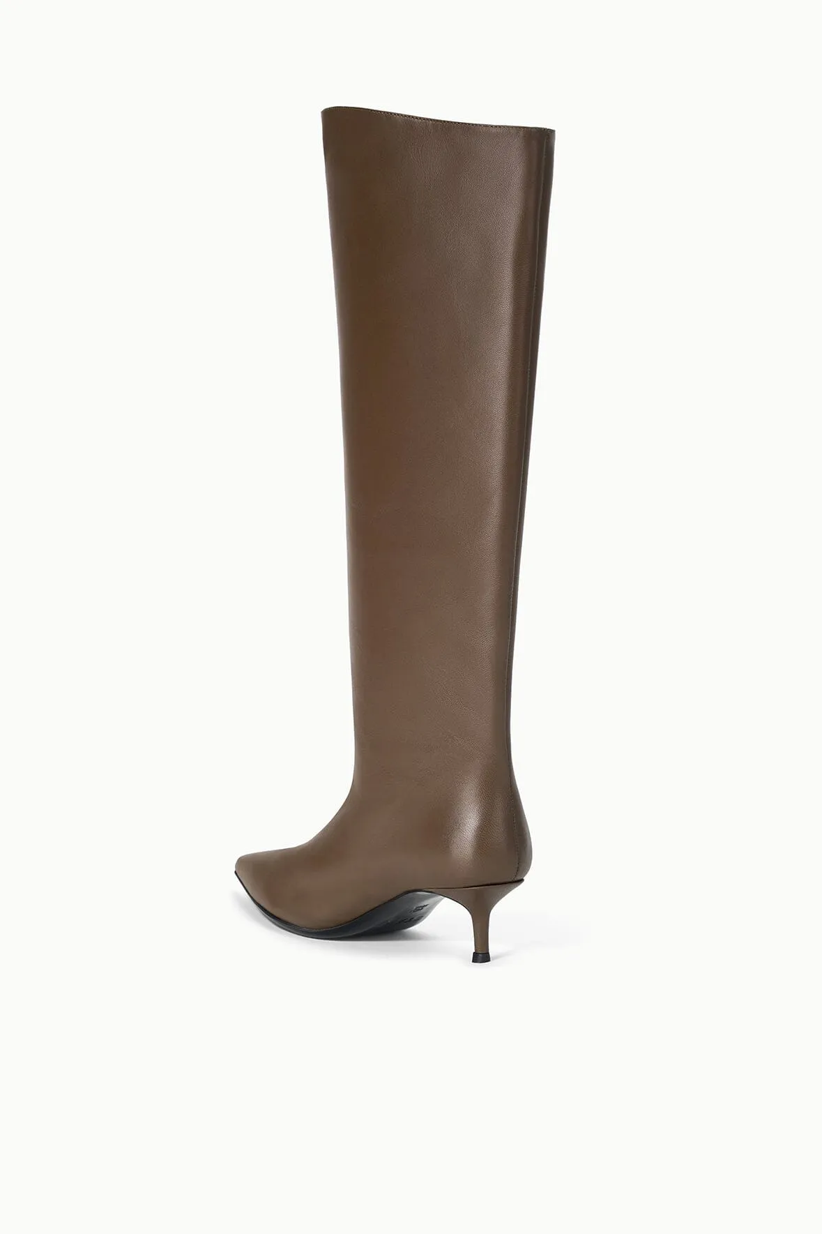 SEBASTIAN KITTEN HEEL BOOT | TRUFFLE sold by STAUD product image thumbnail 5
