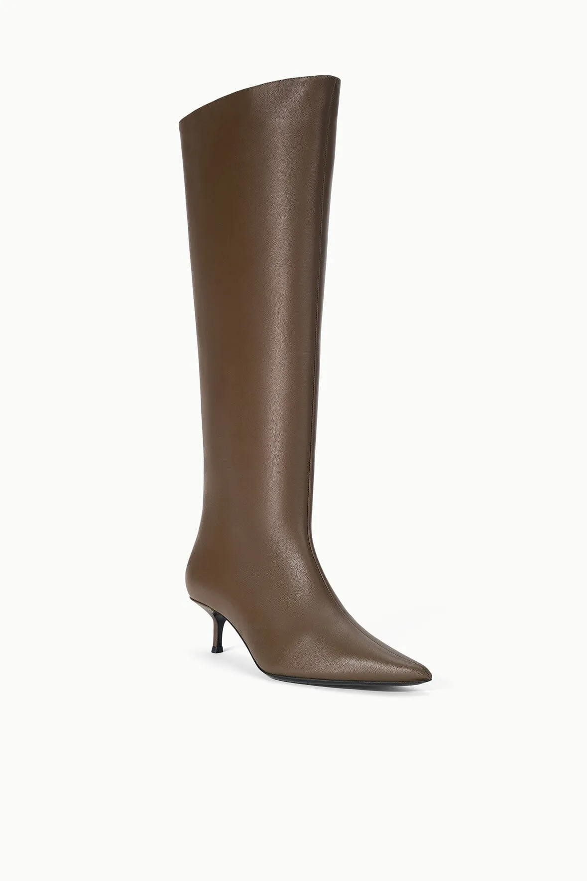 SEBASTIAN KITTEN HEEL BOOT | TRUFFLE sold by STAUD product image thumbnail 3