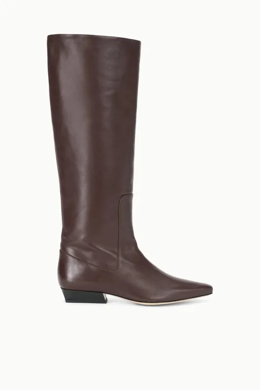 WALLY FLAT BOOT | ESPRESSO made by STAUD