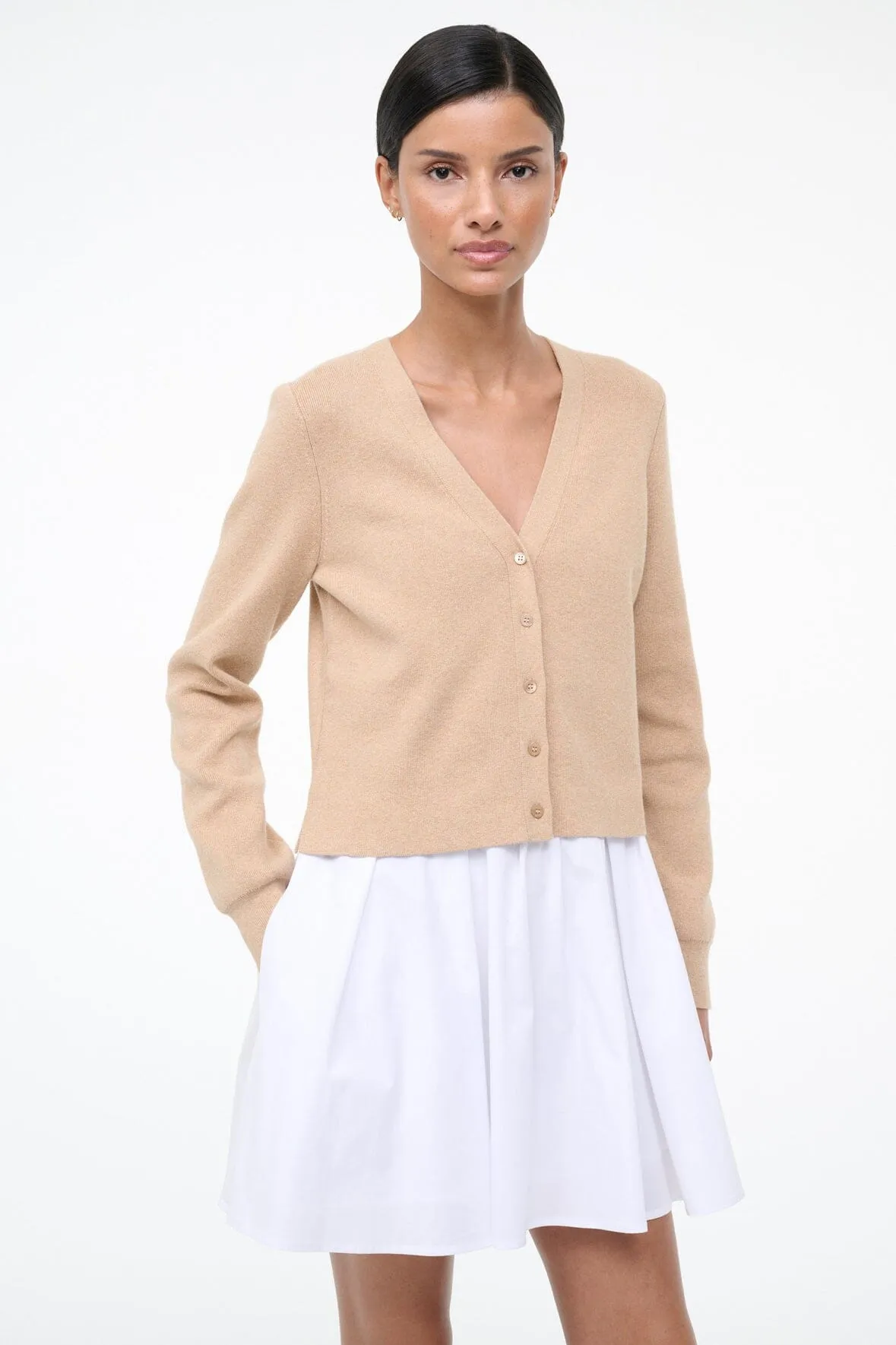 MILO DRESS | WHEAT WHITE sold by STAUD product image thumbnail 2