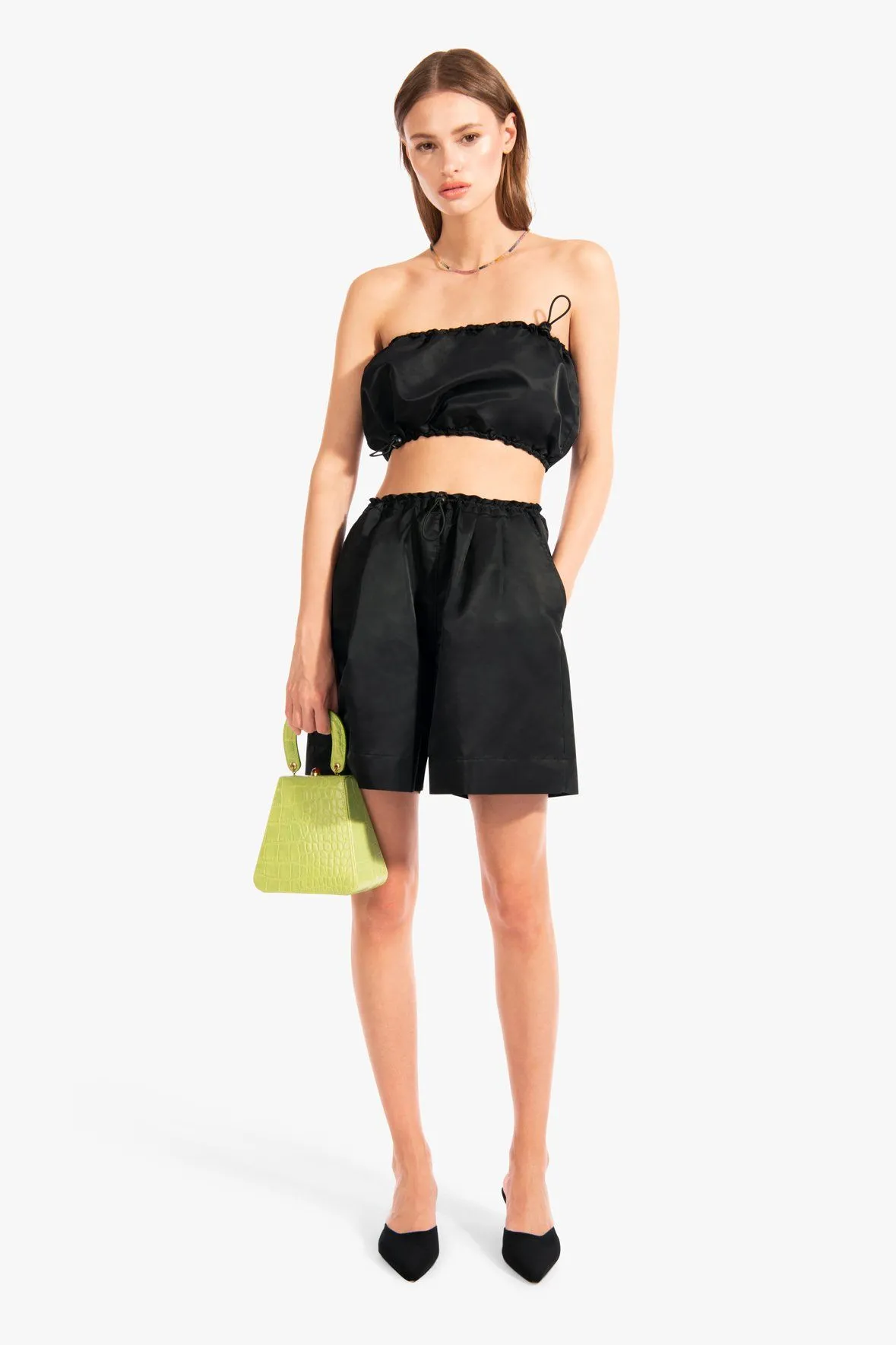 GIGI TOP | BLACK sold by STAUD product image thumbnail 3