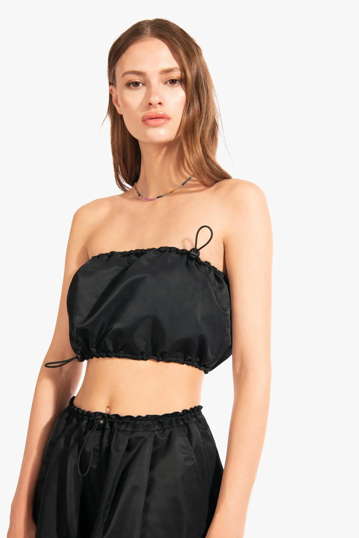 GIGI TOP | BLACK sold by STAUD