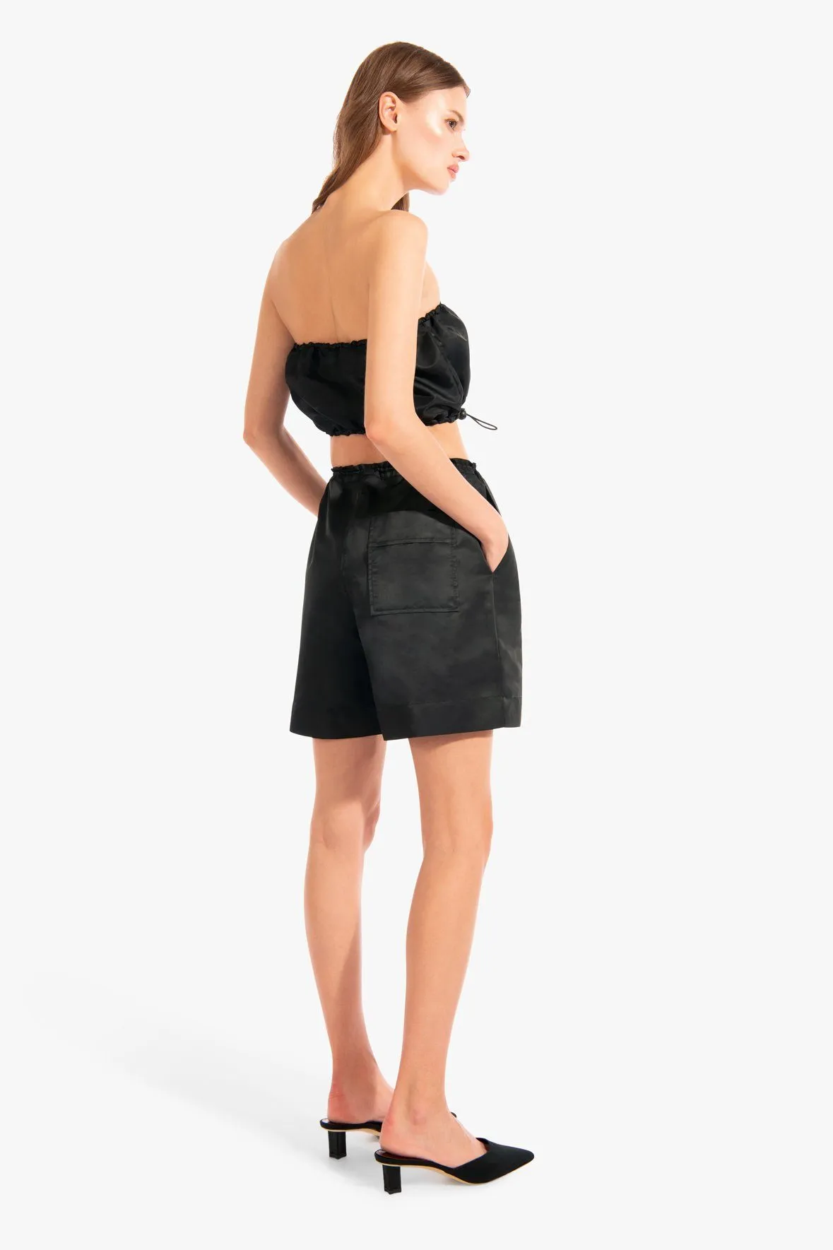 GIGI TOP | BLACK sold by STAUD product image thumbnail 4