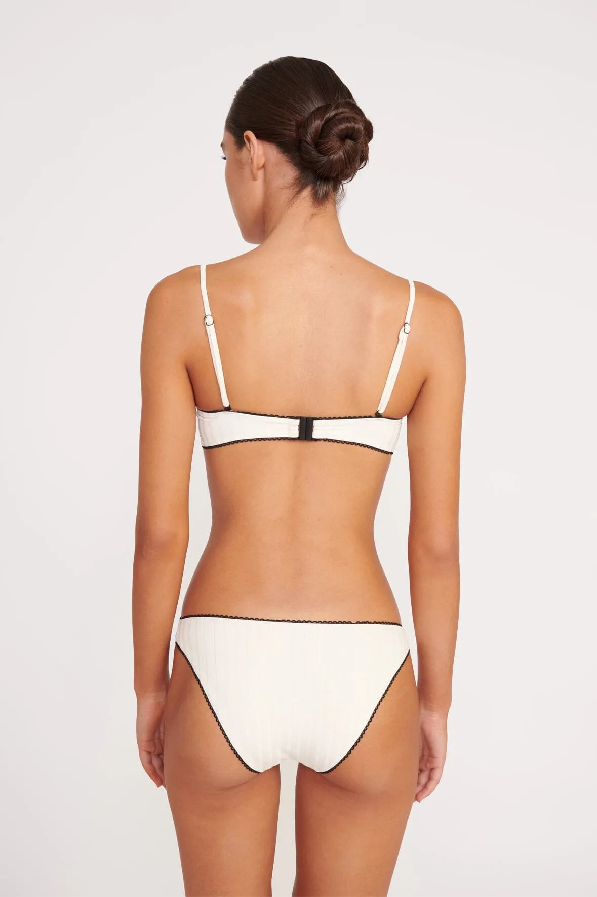 KIT BIKINI BOTTOM | IVORY BLACK sold by STAUD product image thumbnail 4