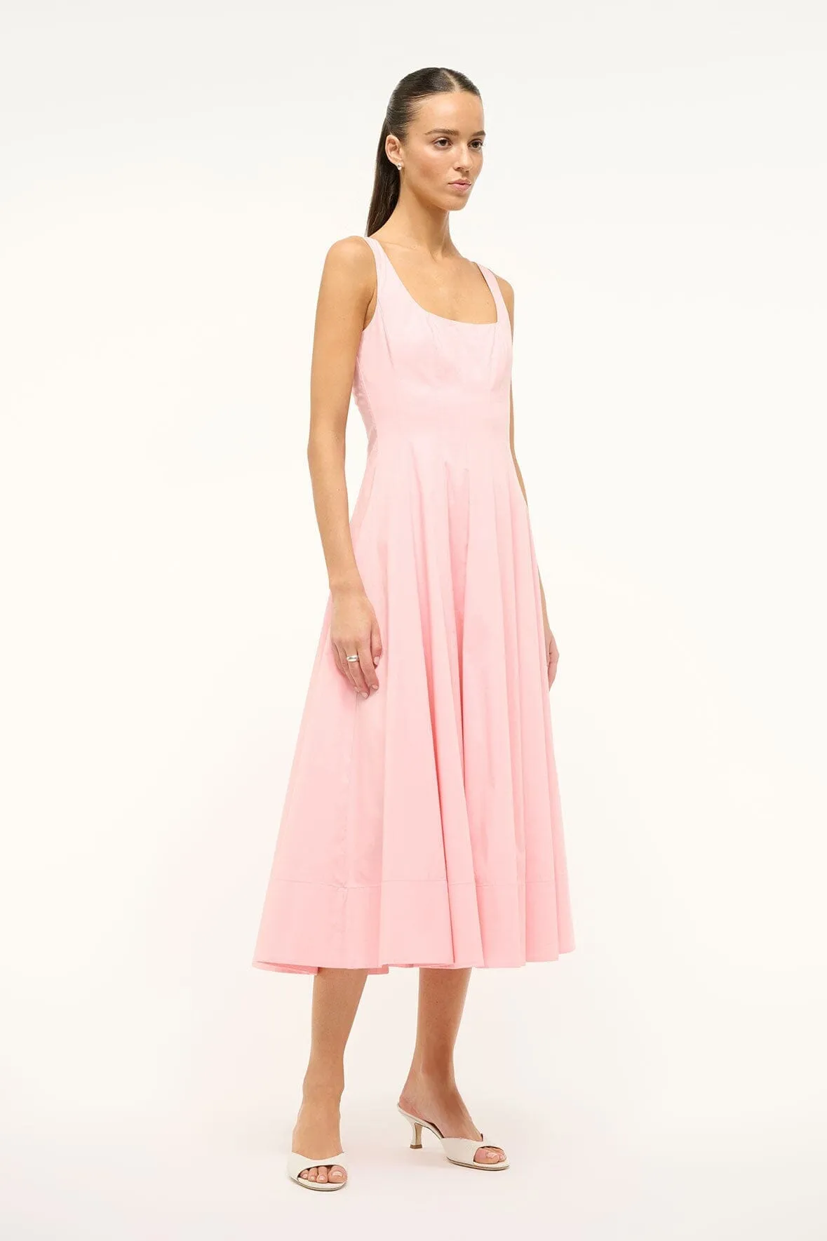 WELLS DRESS | AQUATIC BLUE sold by STAUD product image thumbnail 3