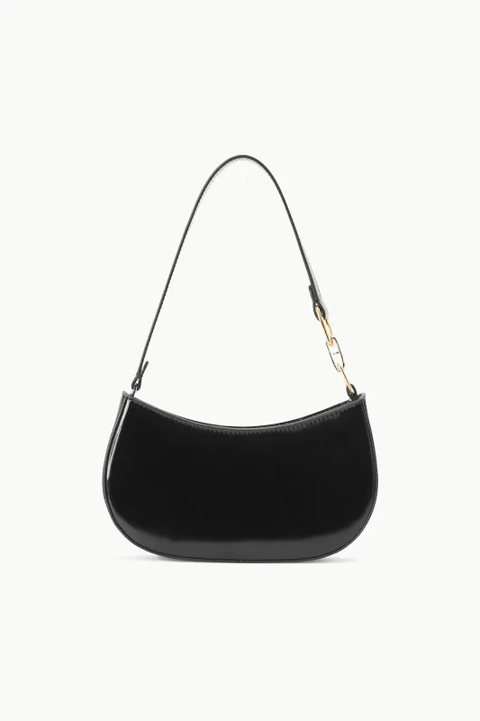 BRADY SHOULDER BAG | BLACK sold by STAUD