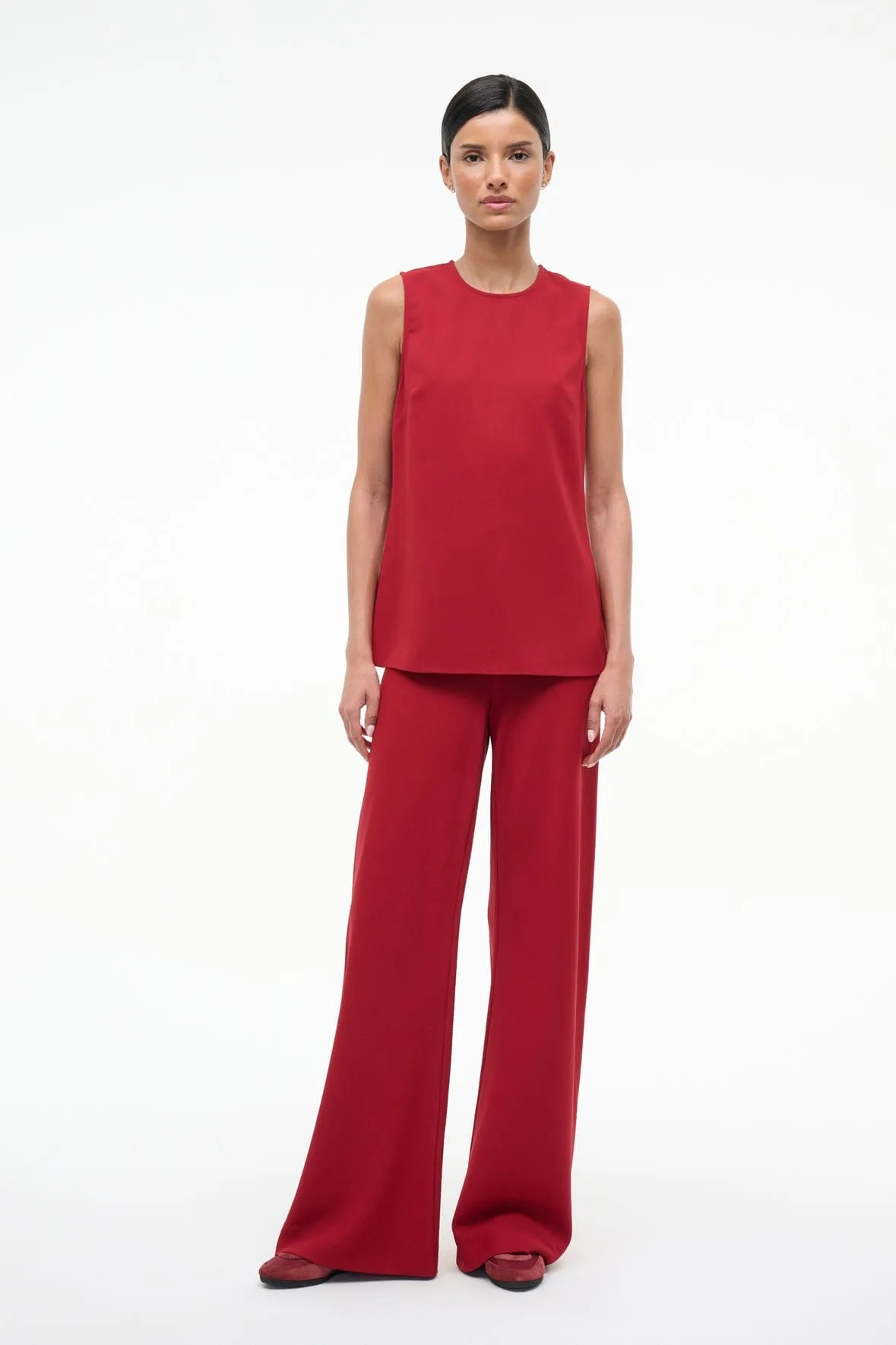 STROLL PANT | POMEGRANATE sold by STAUD product image thumbnail 3