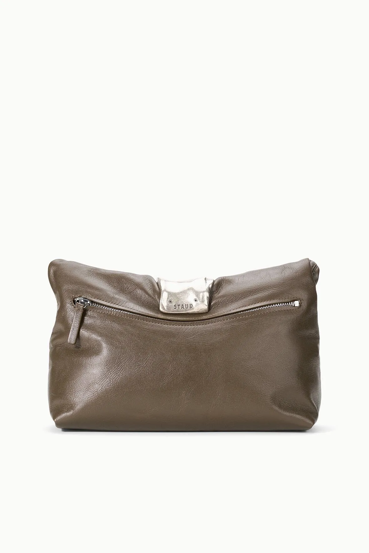 CUFF CLUTCH | TRUFFLE sold by STAUD product image thumbnail 5