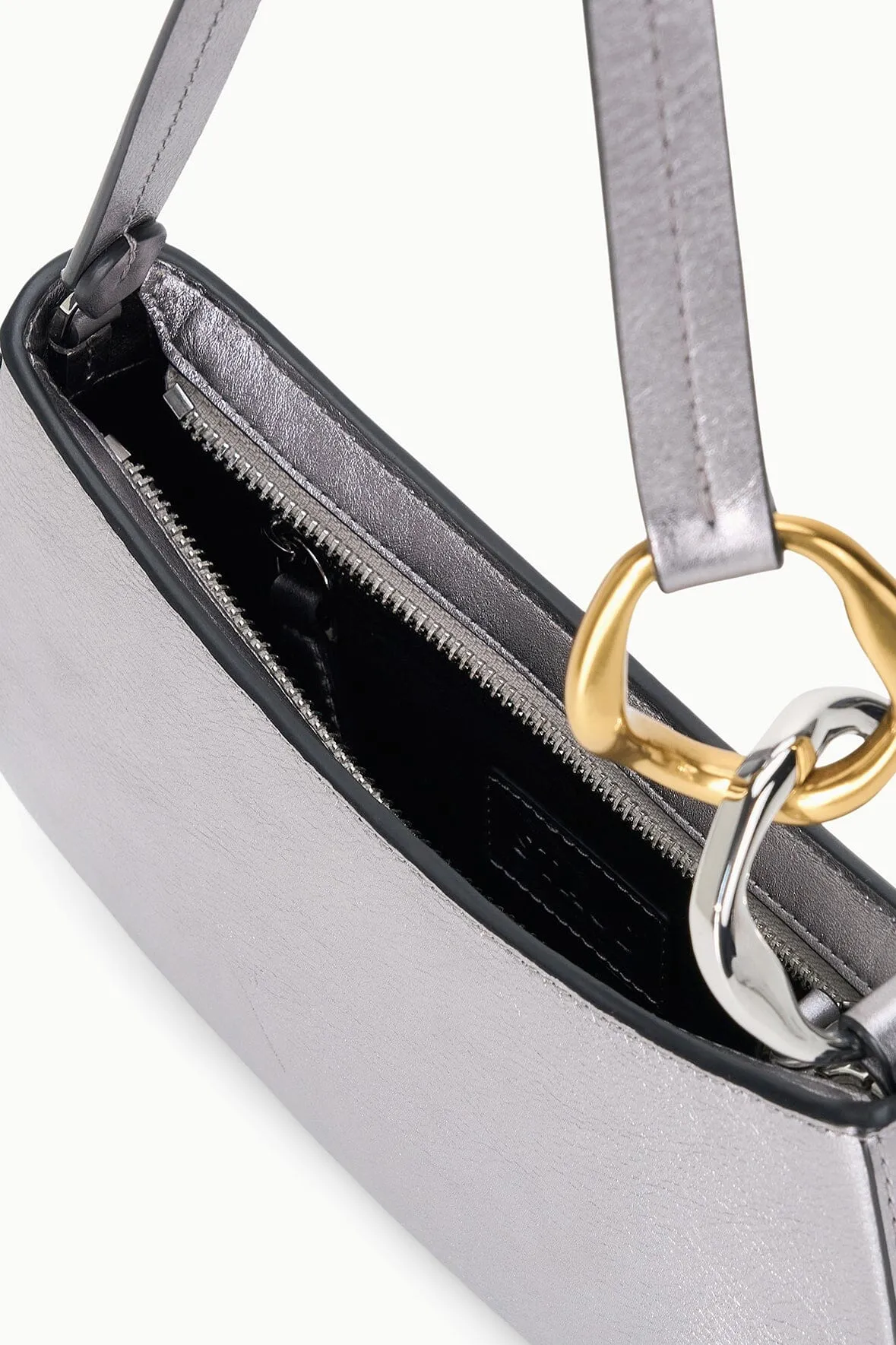 OLLIE BAG | PEWTER sold by STAUD product image thumbnail 5