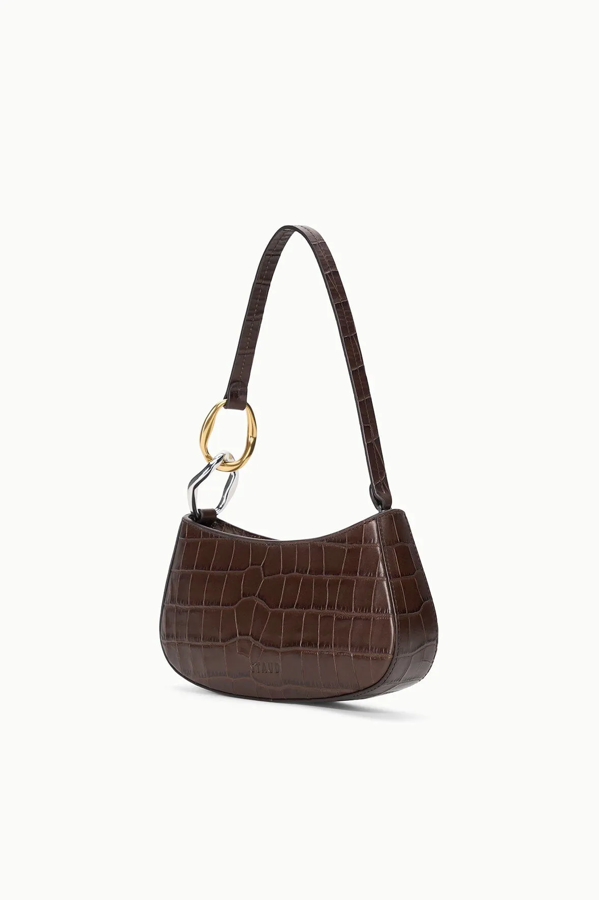 Ollie Bag | Espresso Croco sold by STAUD product image thumbnail 3