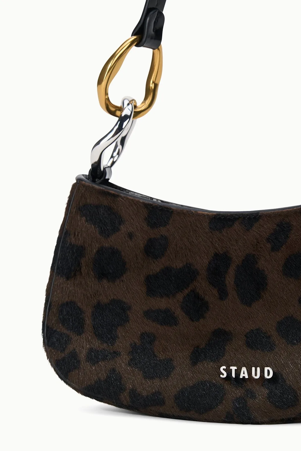 OLLIE BAG | LEOPARD sold by STAUD product image thumbnail 5