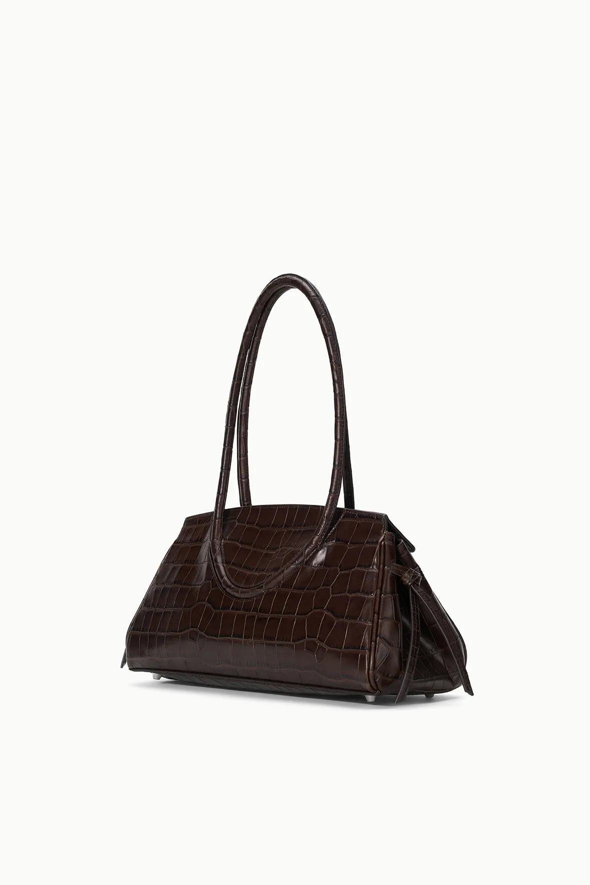 MAUDE SHOULDER BAG | ESPRESSO CROCO sold by STAUD product image thumbnail 2