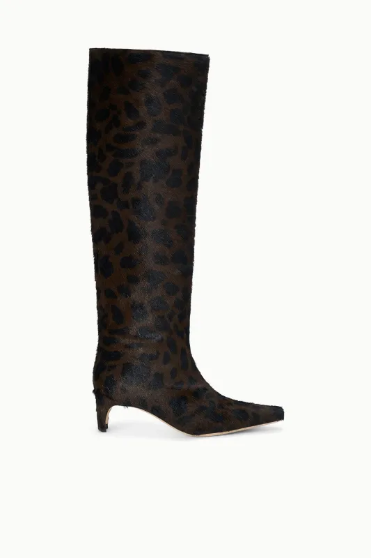 WALLY BOOT | LEOPARD sold by STAUD