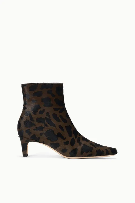 WALLY ANKLE BOOT | LEOPARD sold by STAUD