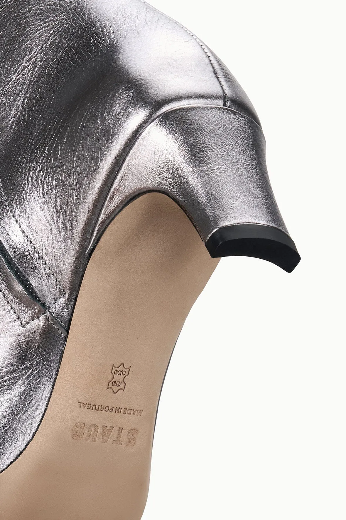 WALLY ANKLE BOOT | PEWTER sold by STAUD product image thumbnail 5