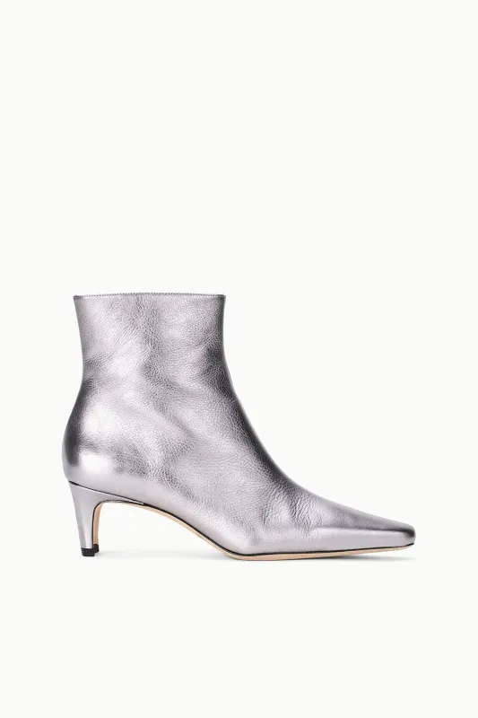 WALLY ANKLE BOOT | PEWTER sold by STAUD