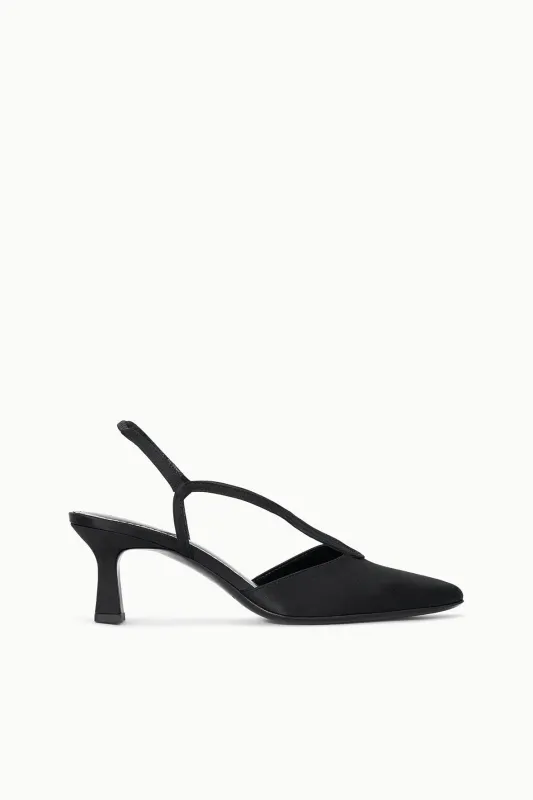 MONROE HEEL | BLACK sold by STAUD