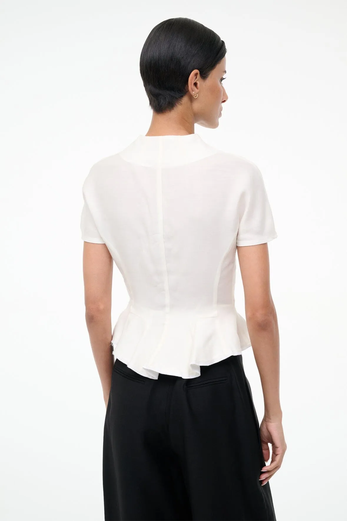 MAELLE TOP | IVORY sold by STAUD product image thumbnail 3