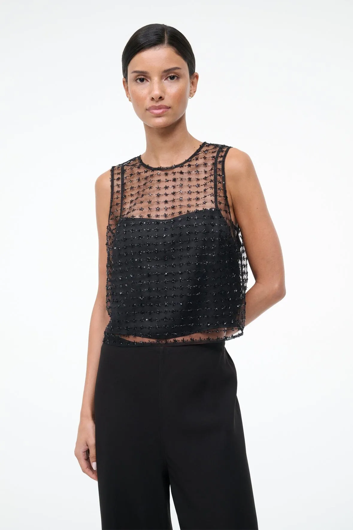 SERAPHINA TOP | STARDUST ONYX sold by STAUD product image thumbnail 2