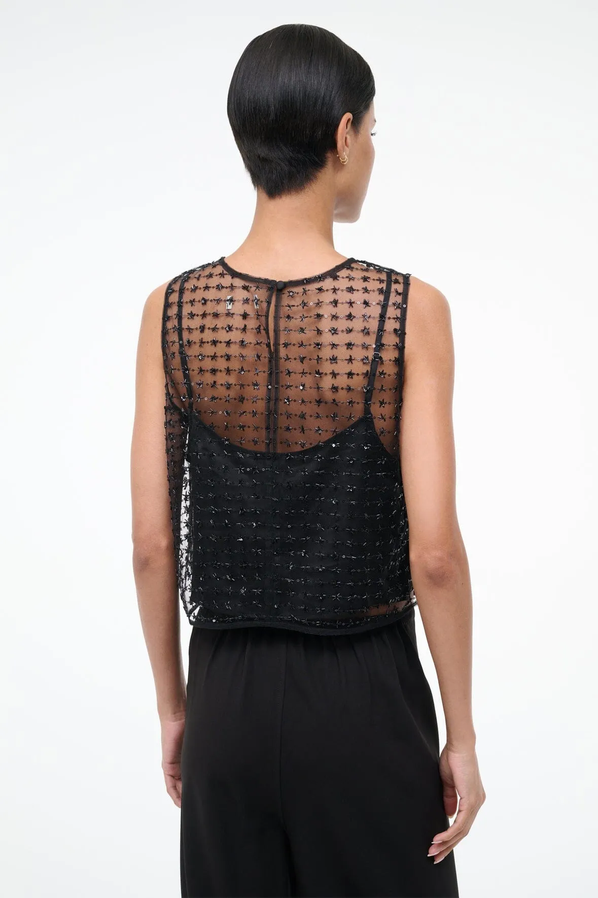 SERAPHINA TOP | STARDUST ONYX sold by STAUD product image thumbnail 4