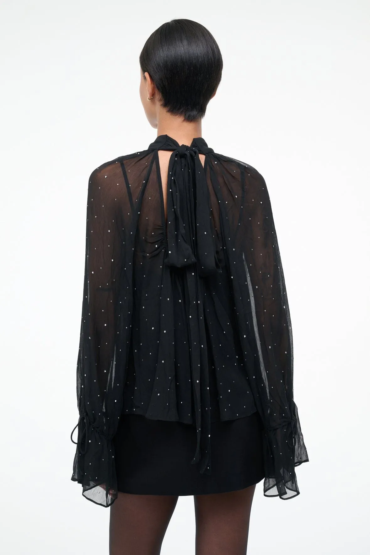 ROUX TOP | BLACK sold by STAUD product image thumbnail 3