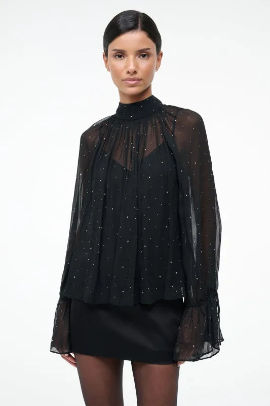 ROUX TOP | BLACK sold by STAUD