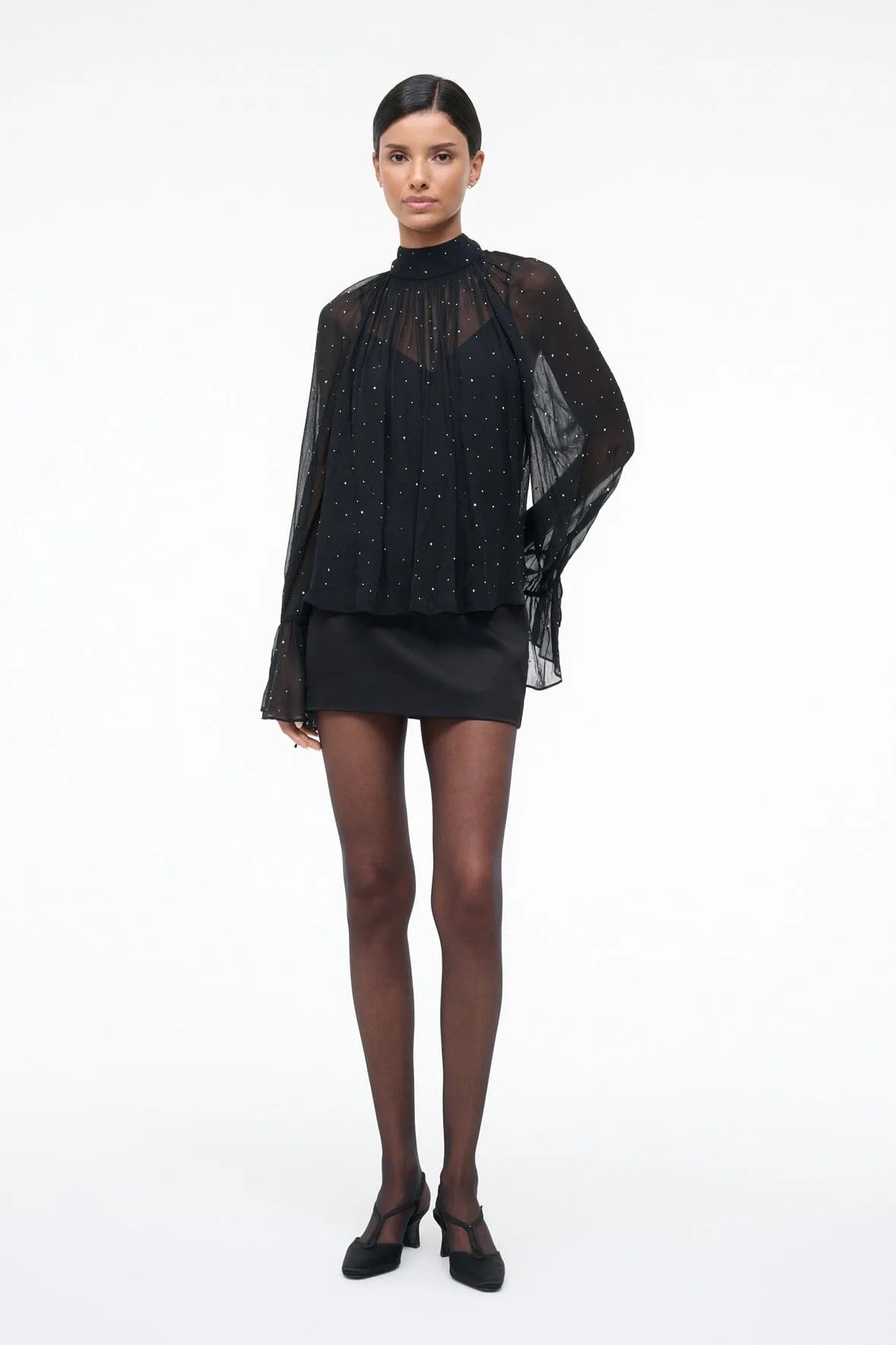 ROUX TOP | BLACK sold by STAUD product image thumbnail 4