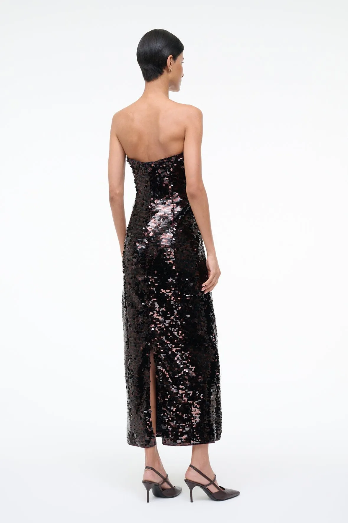 CECE DRESS | ESPRESSO BLACK sold by STAUD product image thumbnail 3