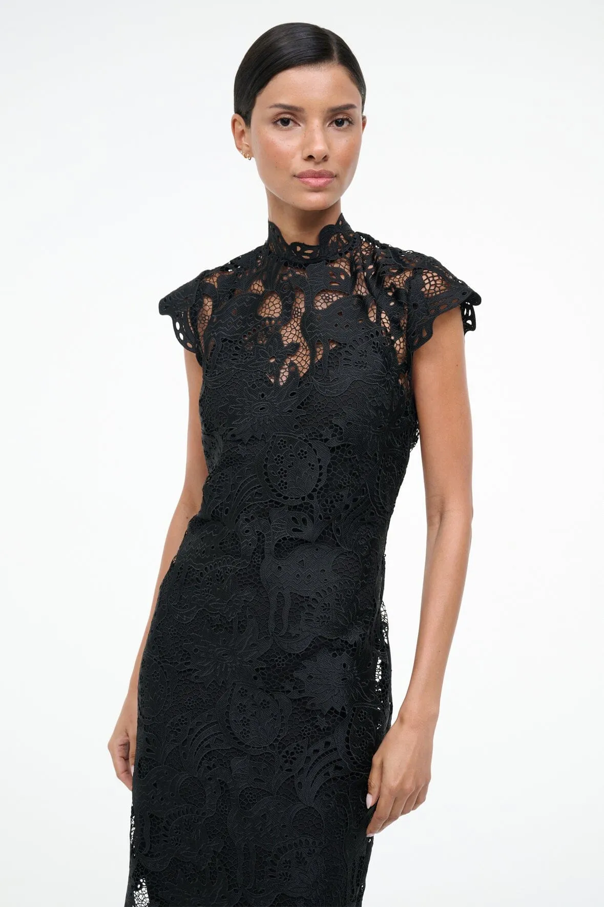 ROSALINE DRESS | BLACK sold by STAUD product image thumbnail 4