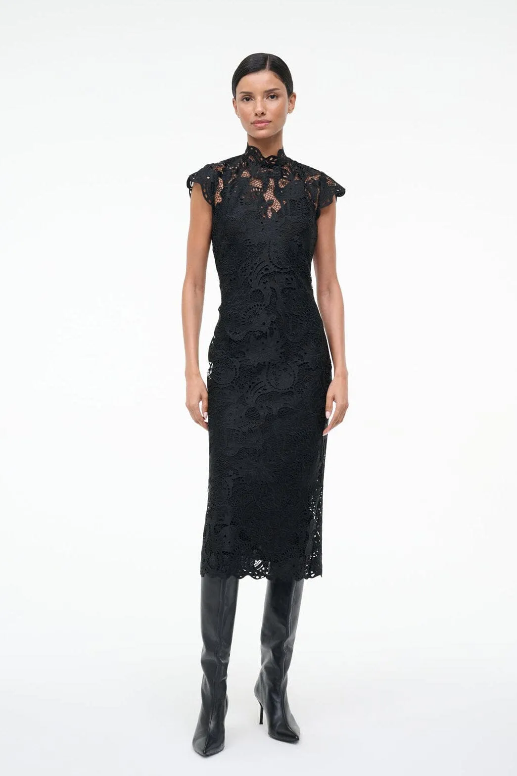 ROSALINE DRESS | BLACK sold by STAUD product image thumbnail 5