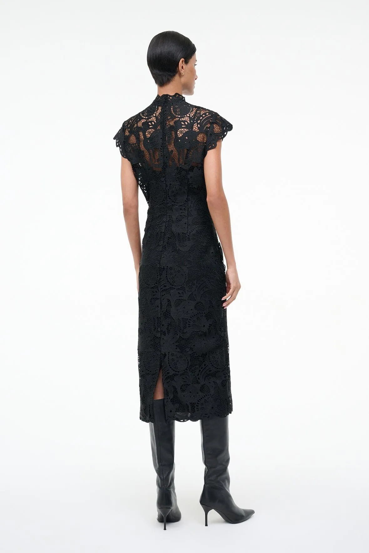 ROSALINE DRESS | BLACK sold by STAUD product image thumbnail 3