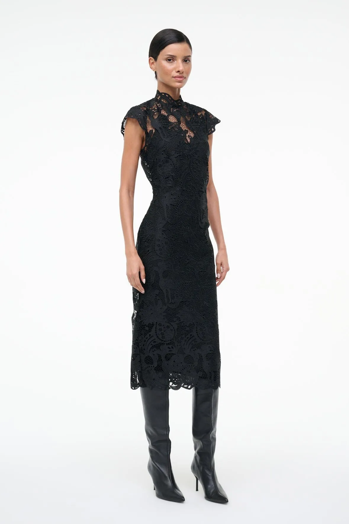 ROSALINE DRESS | BLACK sold by STAUD product image thumbnail 2