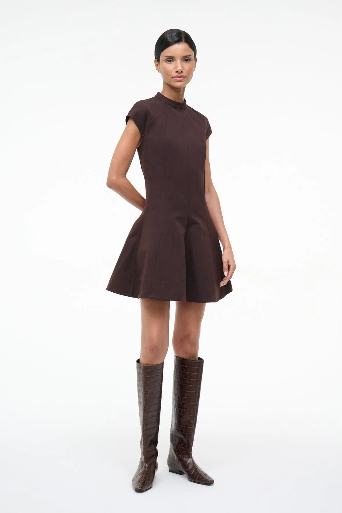 ELLIE DRESS | EARTH sold by STAUD product image thumbnail 3