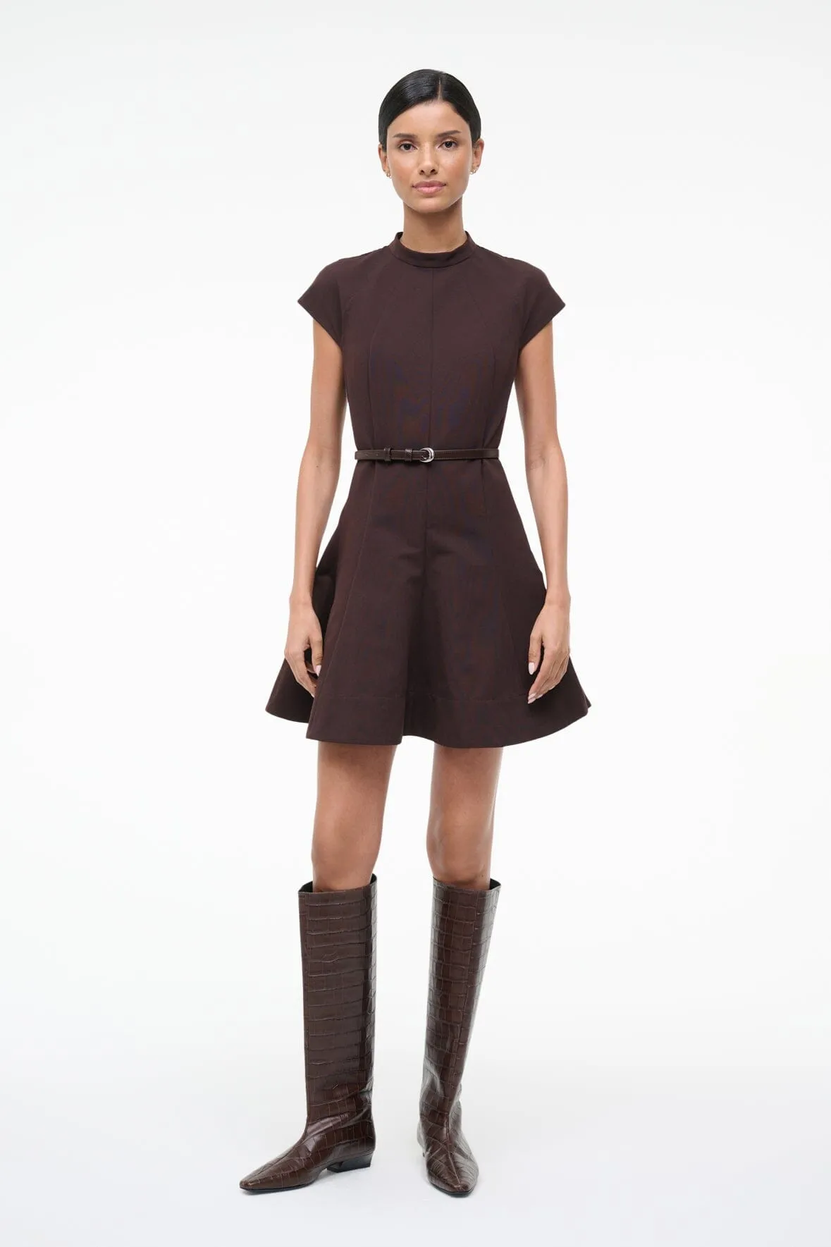 ELLIE DRESS | EARTH sold by STAUD product image thumbnail 5