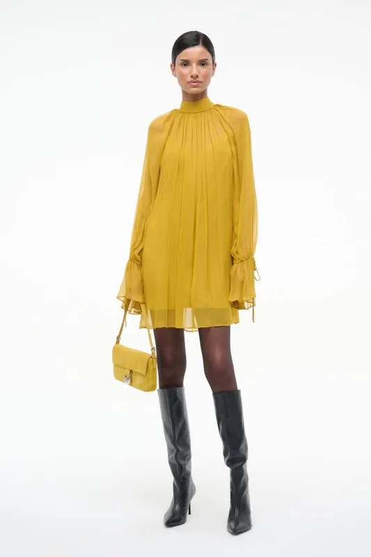 ROUX DRESS | TURMERIC sold by STAUD