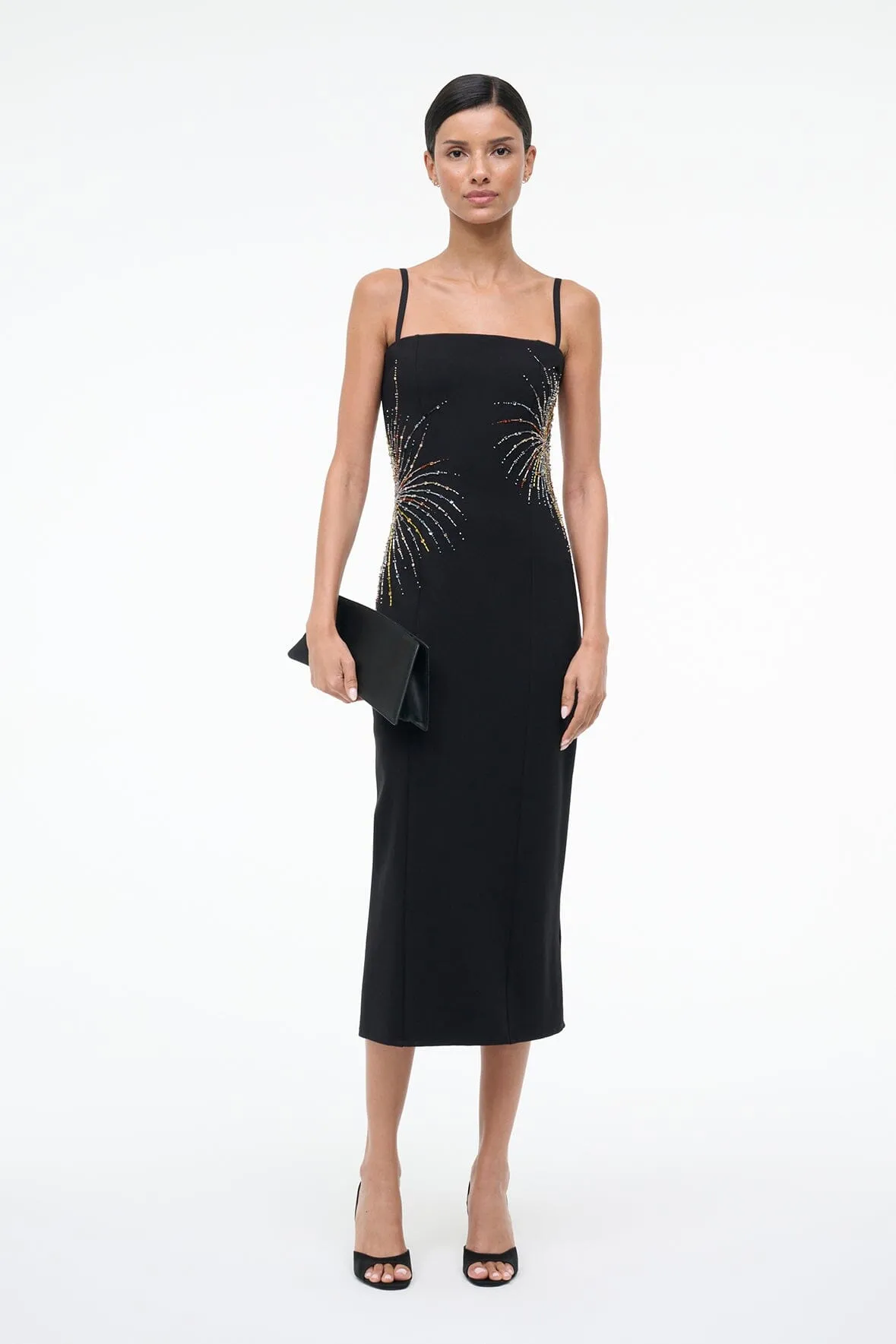 BRITNEY DRESS | FIREWORK sold by STAUD