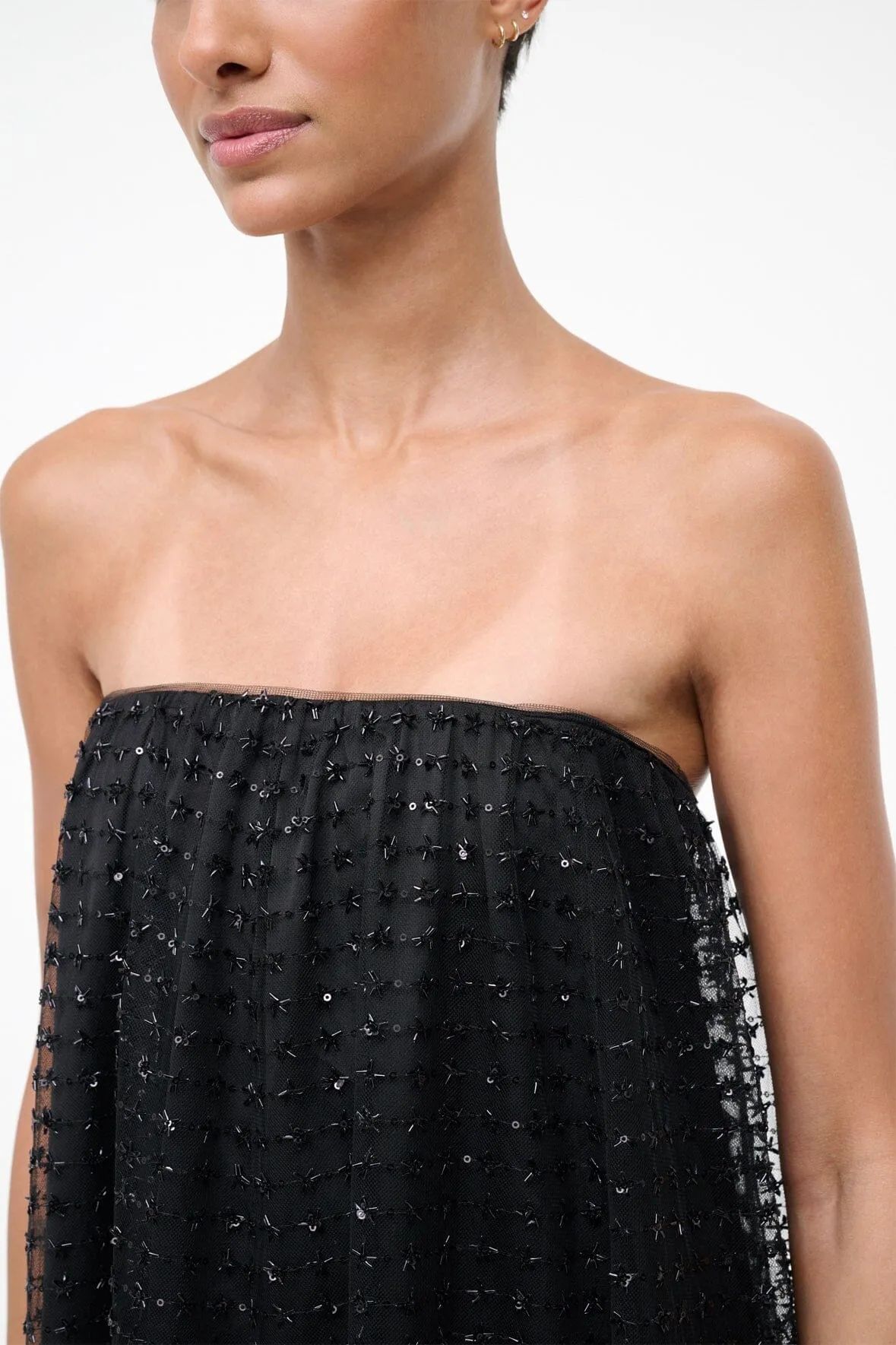 VIVIENNE DRESS | STARDUST ONYX sold by STAUD product image thumbnail 5
