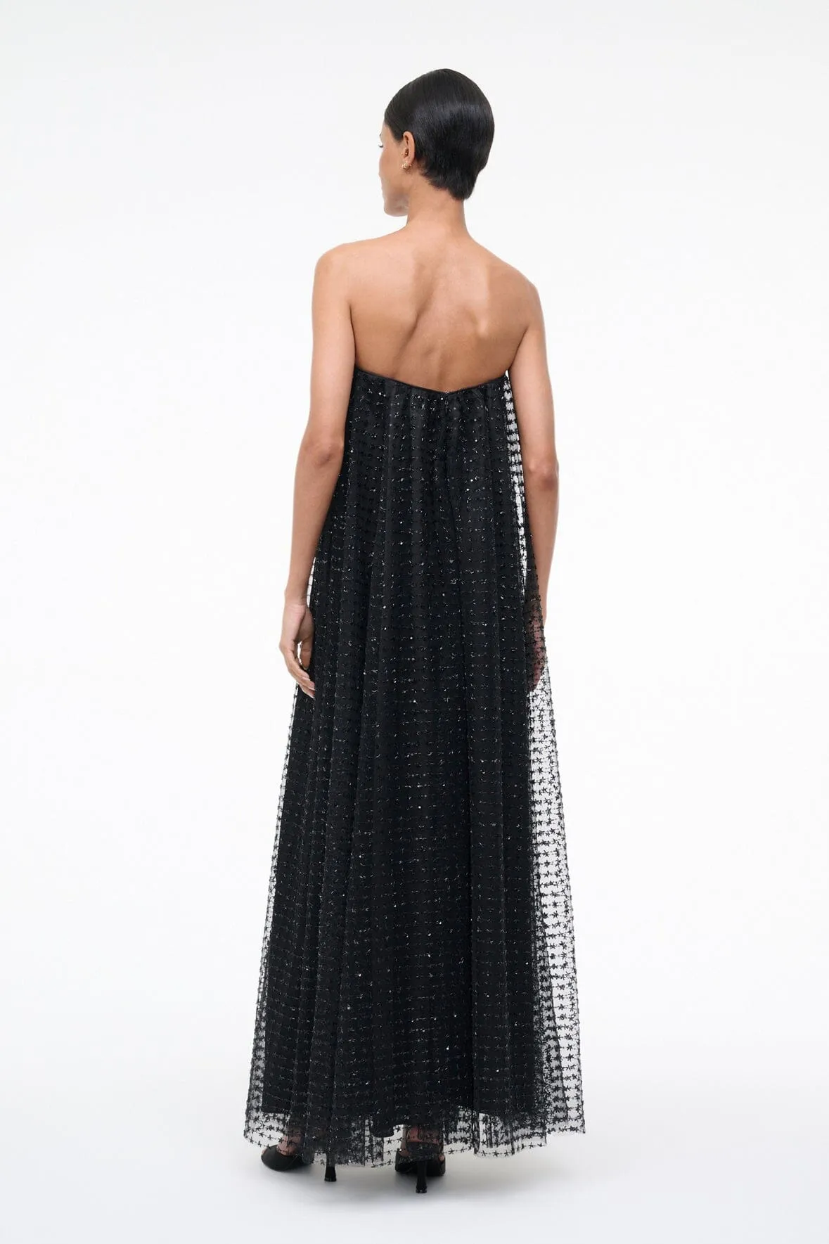 VIVIENNE DRESS | STARDUST ONYX sold by STAUD product image thumbnail 4