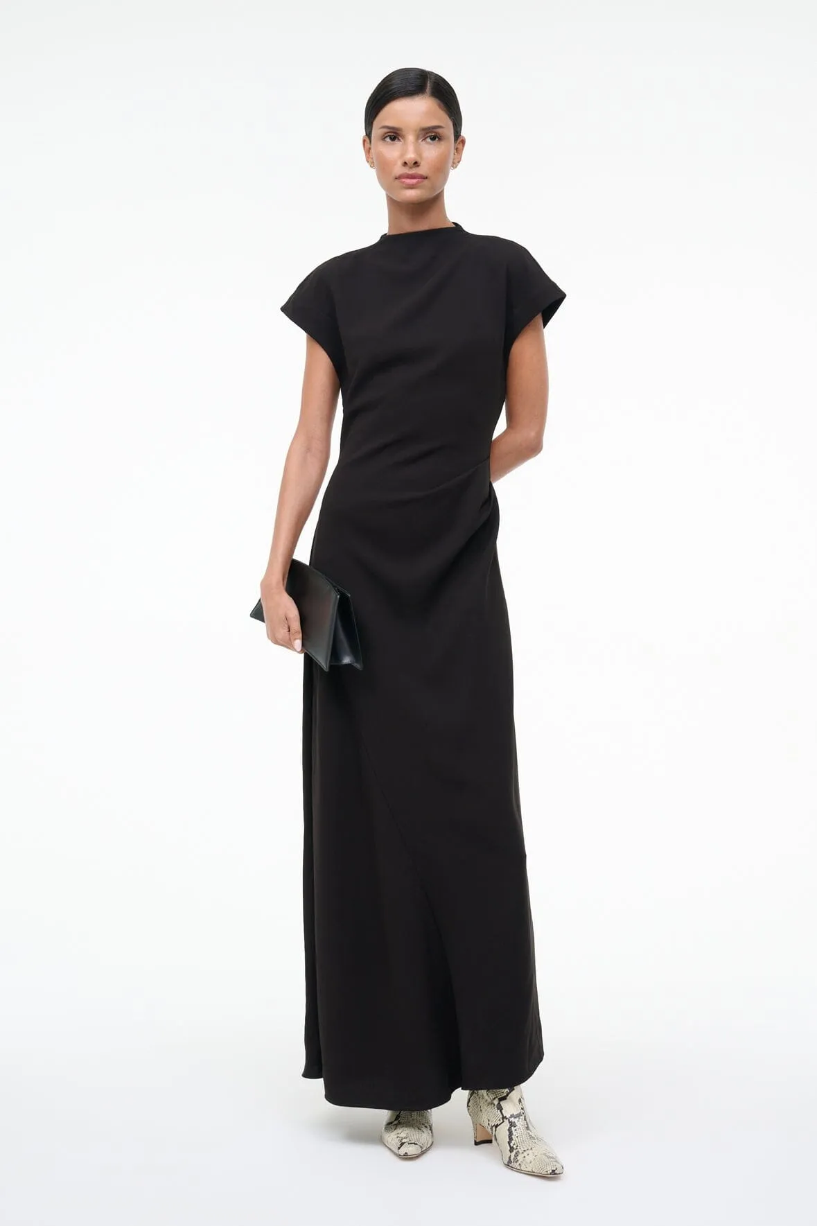 ZAYA DRESS | BLACK sold by STAUD product image thumbnail 5