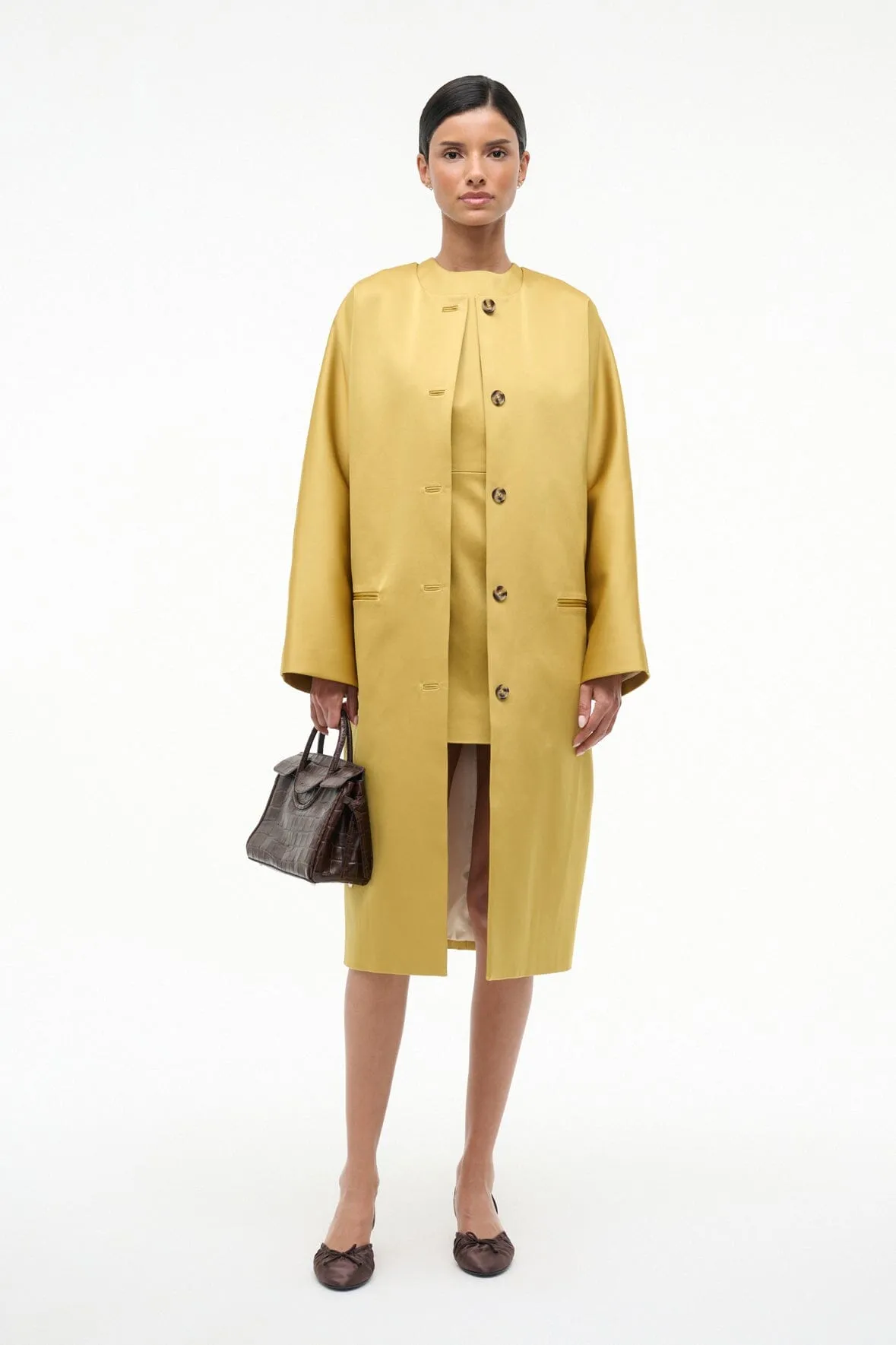 GARDEN DRESS | TURMERIC sold by STAUD product image thumbnail 5