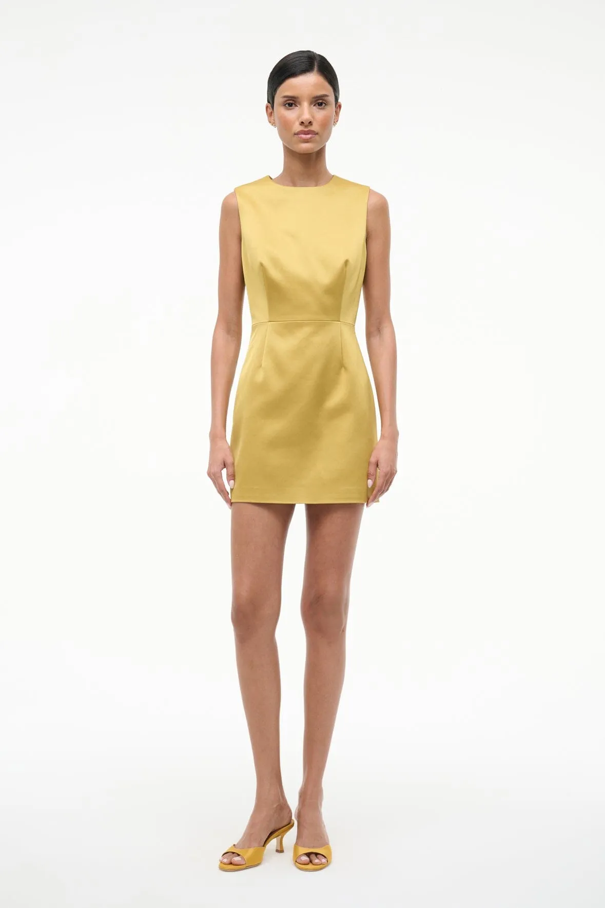 GARDEN DRESS | TURMERIC sold by STAUD