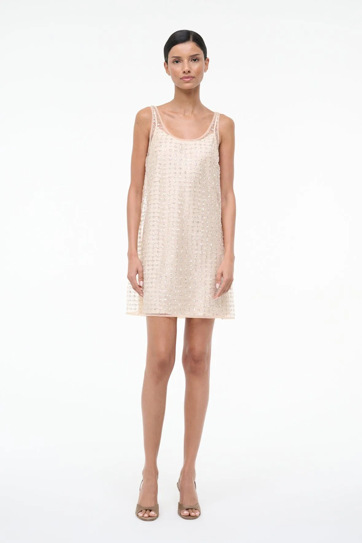 AURIELLE MINI DRESS | STARDUST sold by STAUD product image thumbnail 5