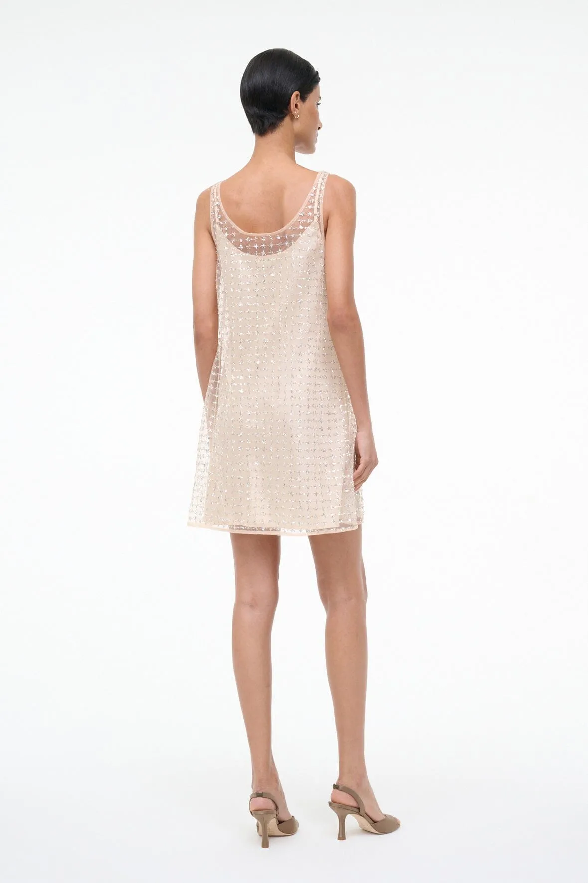 AURIELLE MINI DRESS | STARDUST sold by STAUD product image thumbnail 3