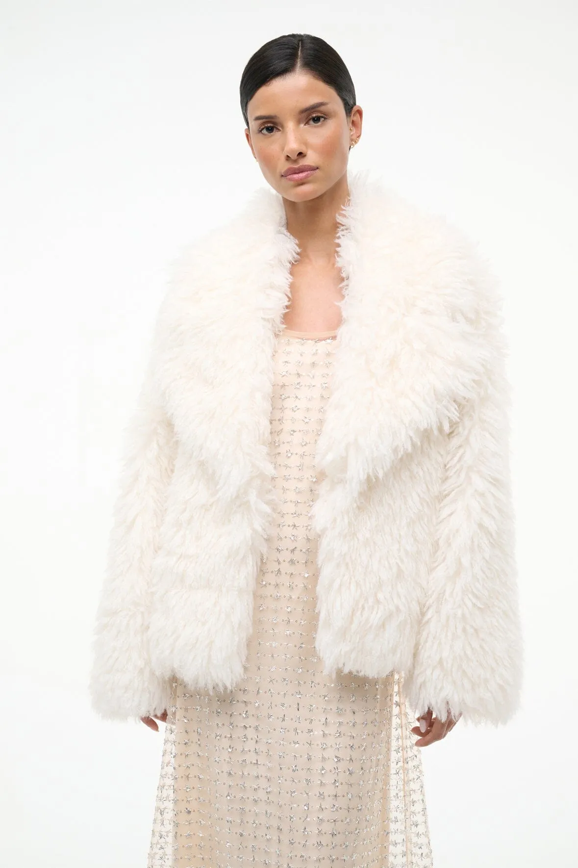 SOPRANO JACKET | IVORY sold by STAUD product image thumbnail 2