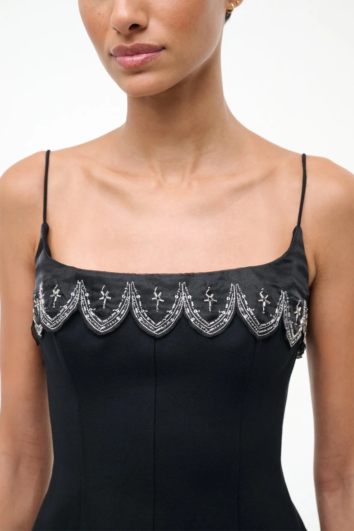 COLETTE TOP | BLACK sold by STAUD product image thumbnail 4