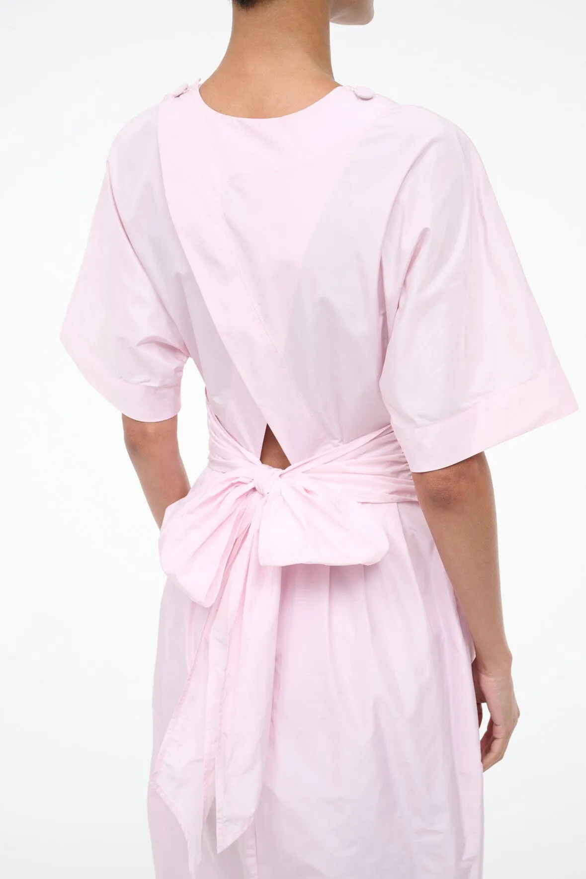 MICHELINA DRESS | PUFF PINK sold by STAUD product image thumbnail 5