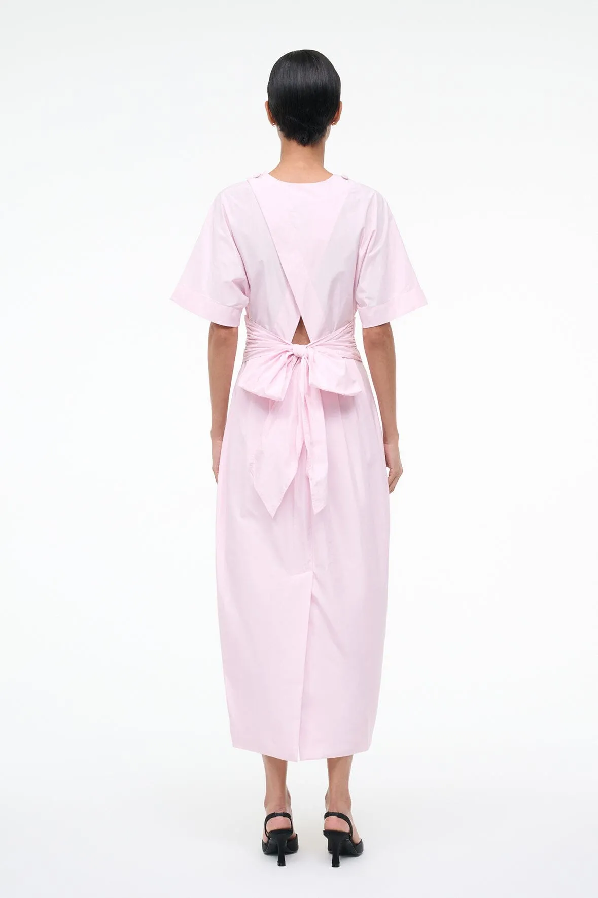 MICHELINA DRESS | PUFF PINK sold by STAUD product image thumbnail 2