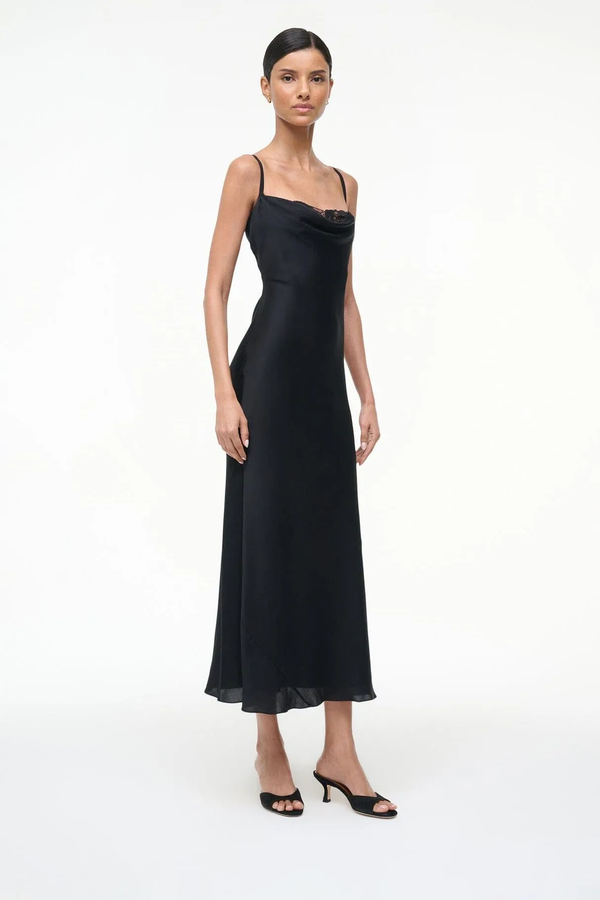 BRIGITTE MULE | BLACK SUEDE sold by STAUD product image thumbnail 2