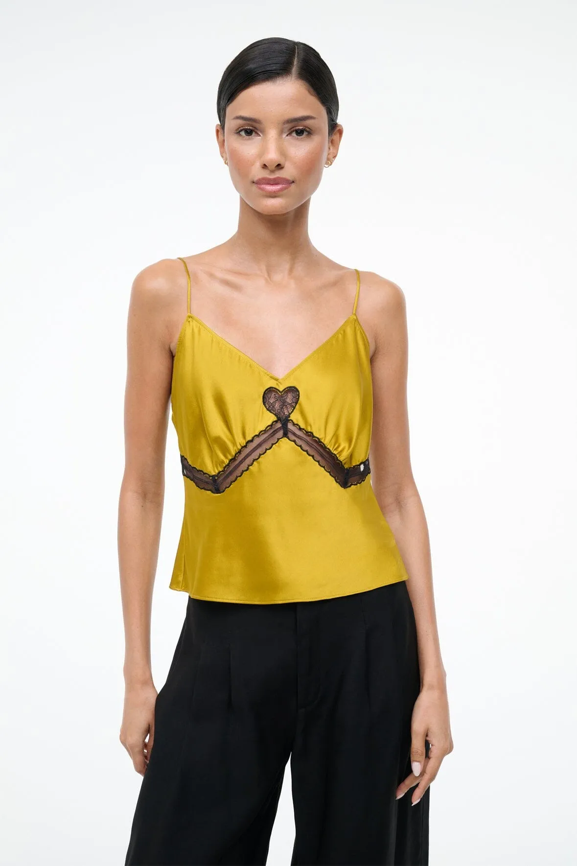 TERRA SILK TOP | TURMERIC sold by STAUD product image thumbnail 2